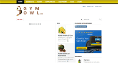 Desktop Screenshot of gymowl.com